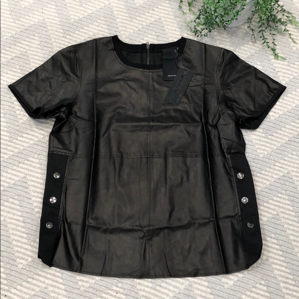 HEATHER by Bordeaux top